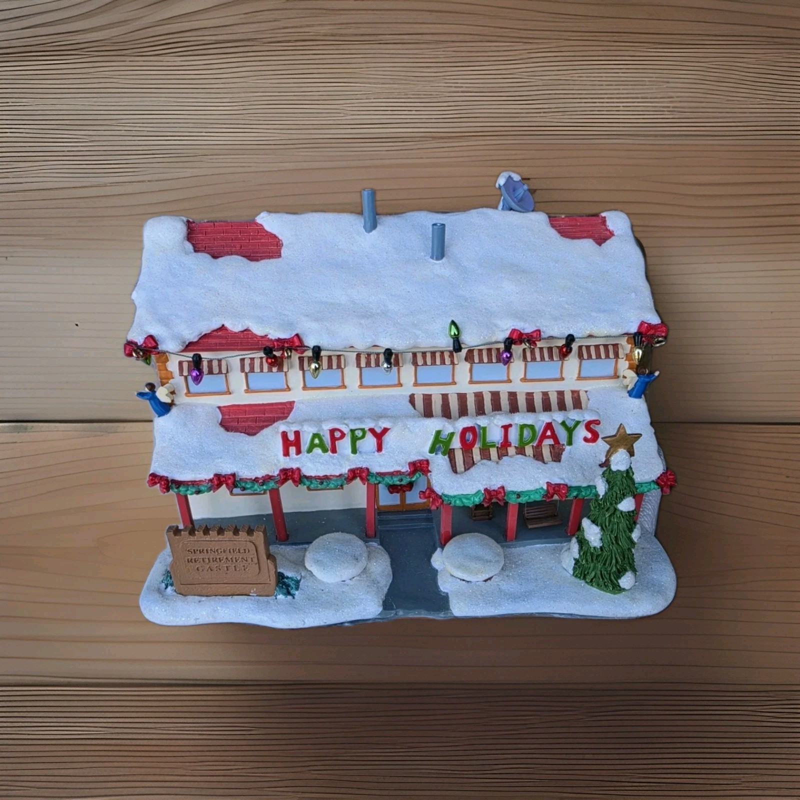 Hawthorne Village Springfield Retirement Castle Simpsons w/COA