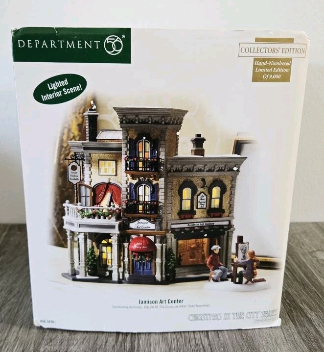 Dept 56 JAMISON ART CENTER Christmas In The City #59261 (2006) – LIMITED ED Used