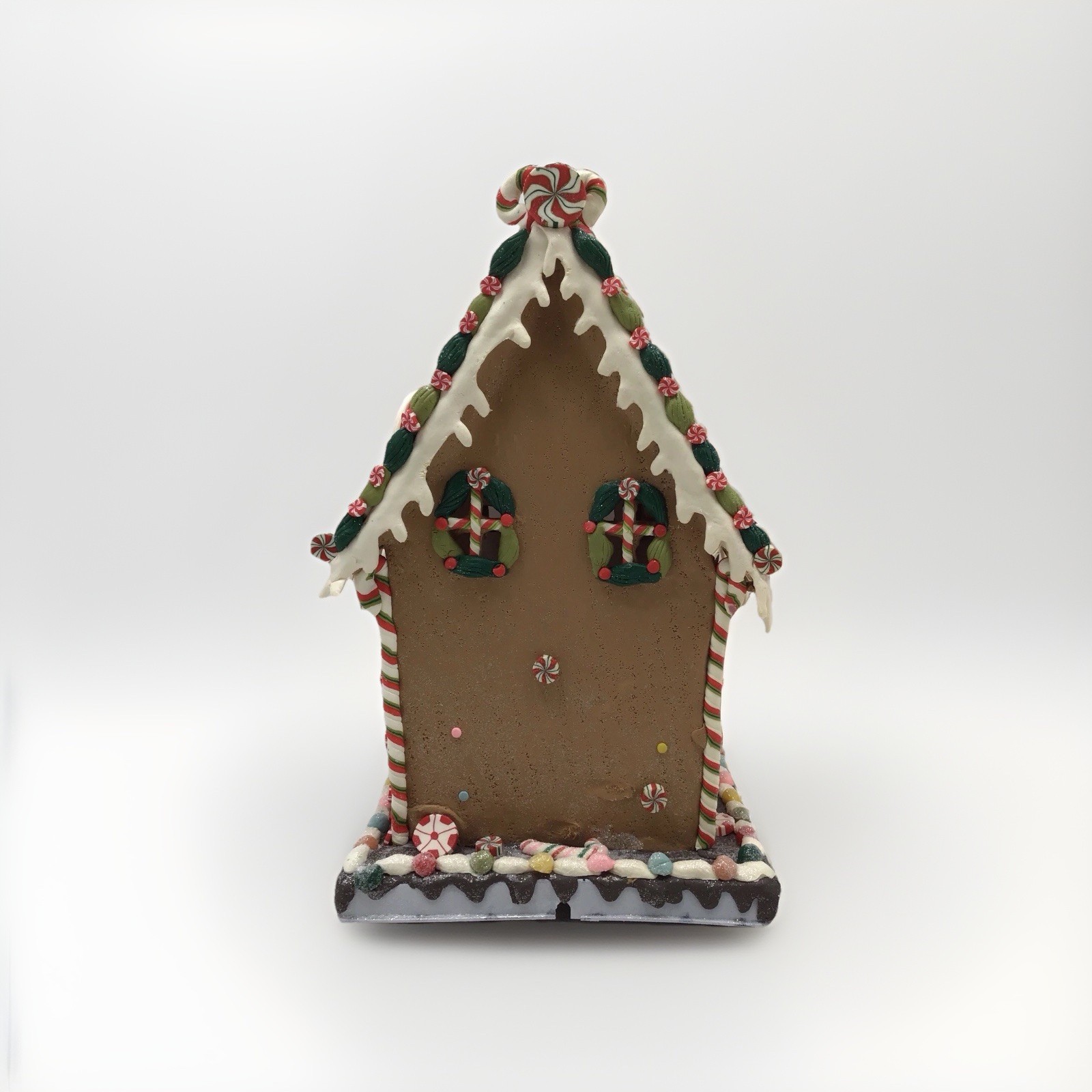 Kurt Adler 13.25 inch Multicolor Gingerbread House With Lights Open Box