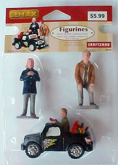 Lemax Christmas Village Wow My first Craftsman Truck 02849 set