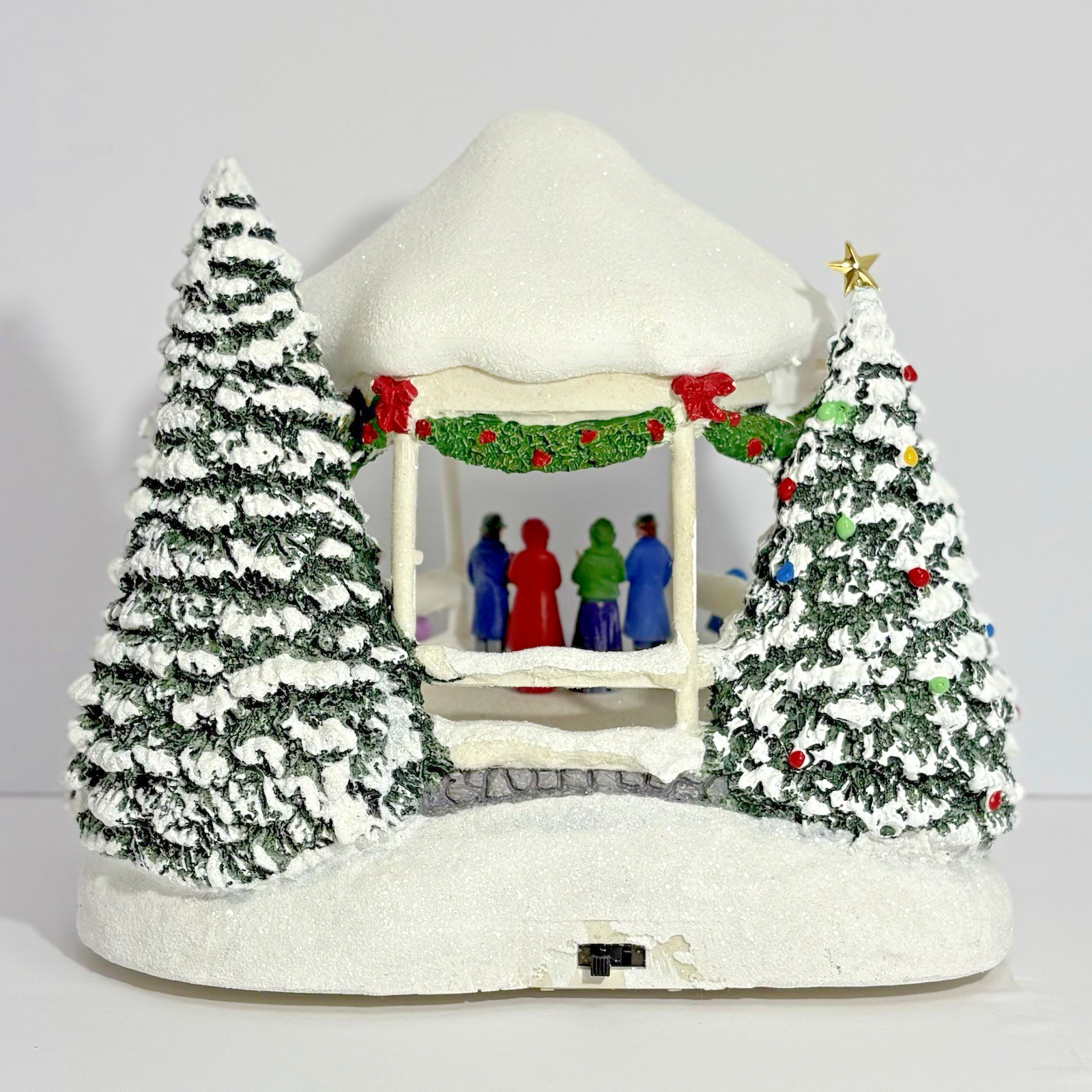 Thomas Kinkade Teleflora Sweet Sounds Of Christmas Lighted Carolers Gazebo 2023