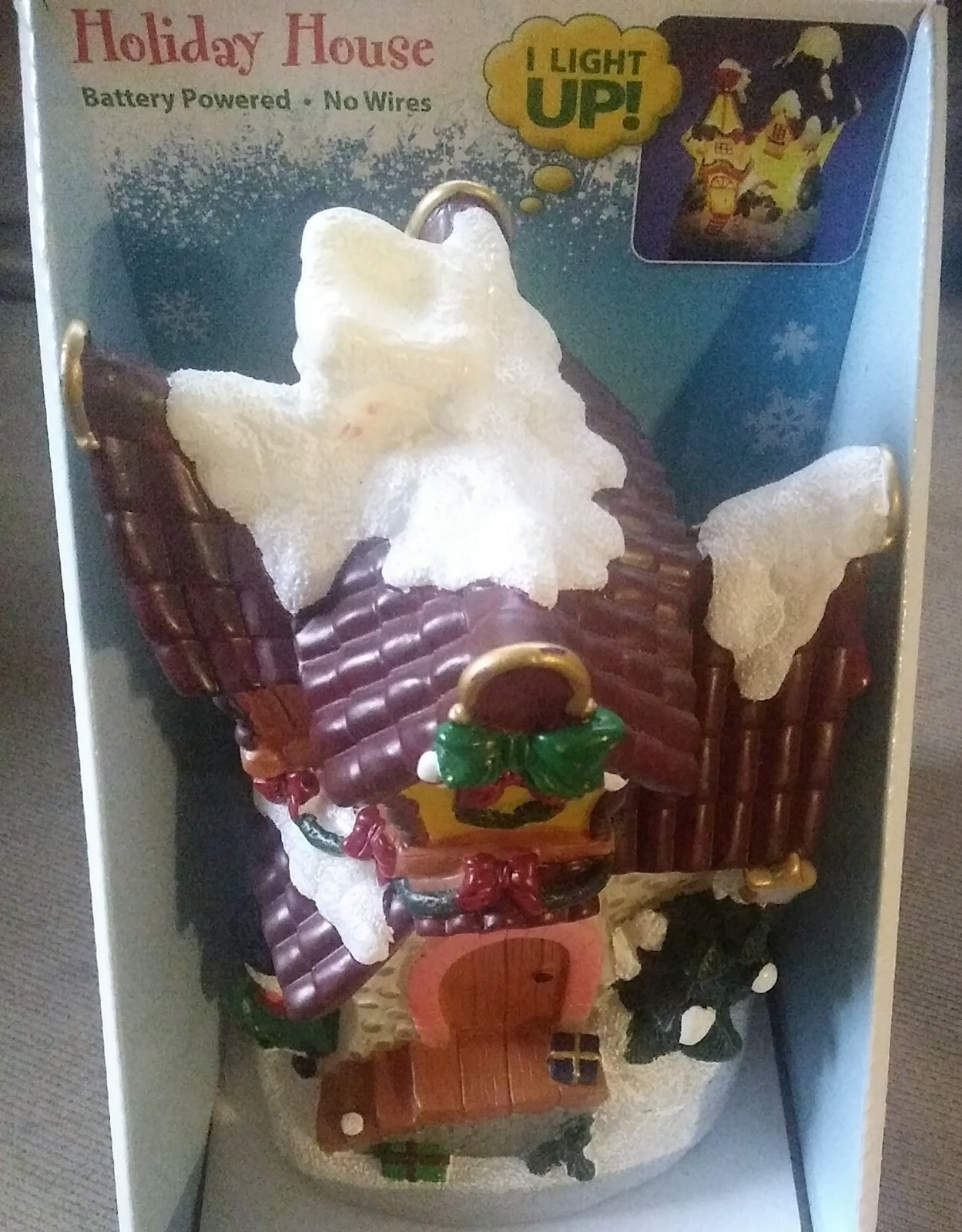 Holiday House I Light Up! GLO** Anywhere Light Up Indoor/Outdoor Lite Statue-New