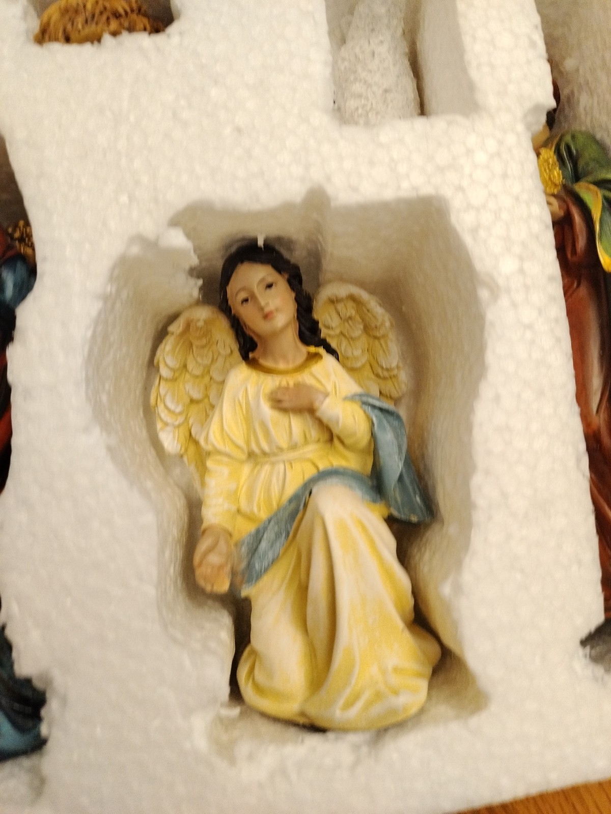 Nativity Set by Valerie Parr Hill 12 Pc Holy Family Large 10 in Rare Beautiful
