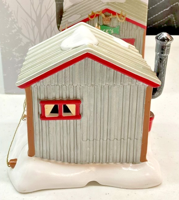 Dept 56 Snow Village, Buck’s Fish Shack 6000640 Ltd. Edition RET NEW – FREE SHIP