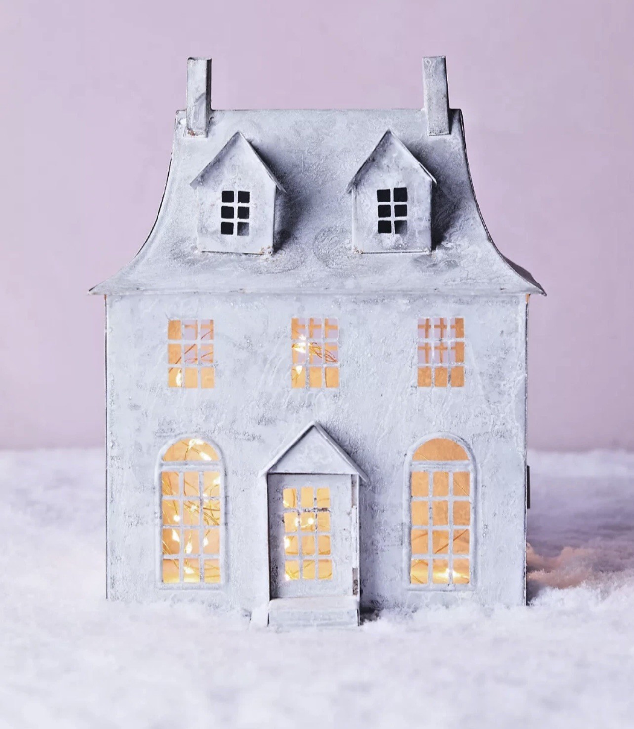 NEW Concordville Anthropologie Terrain Zinc CHATEAU House CHRISTMAS holiday