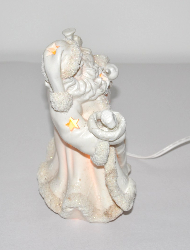 Santa Ceramic/Porcelian Night Light