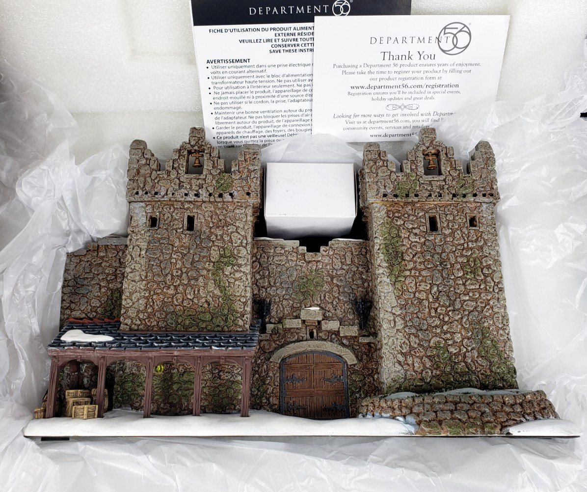 Department Dept 56 Game Of Thrones Winterfell Miniature New Complete Open Box