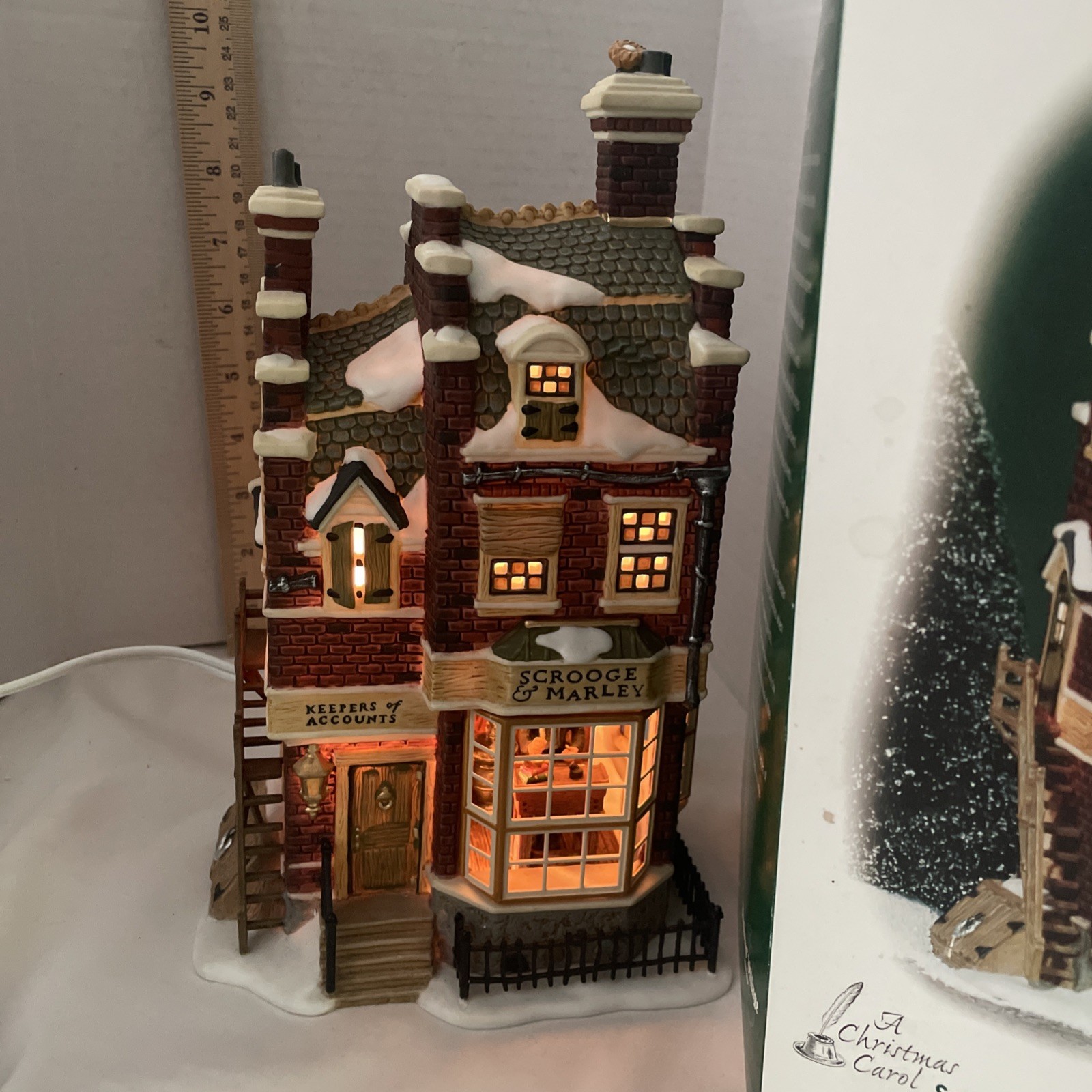 Dept 56 A Christmas Carol Dickens Series Scrooge and Marley Counting House