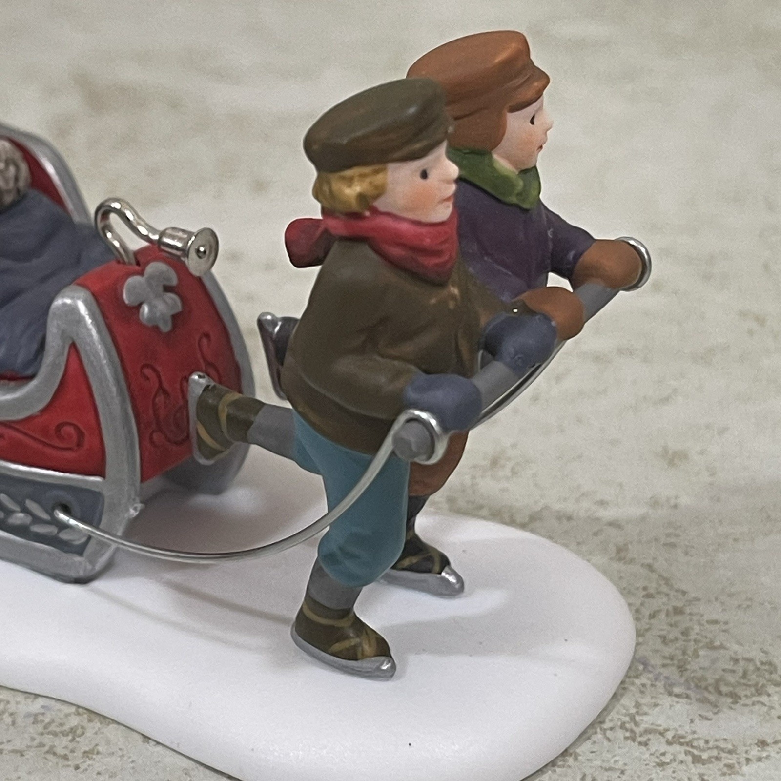 Vintage Dept 56 The Heritage Village Collection Winter Sleighride #58254 Taiwan