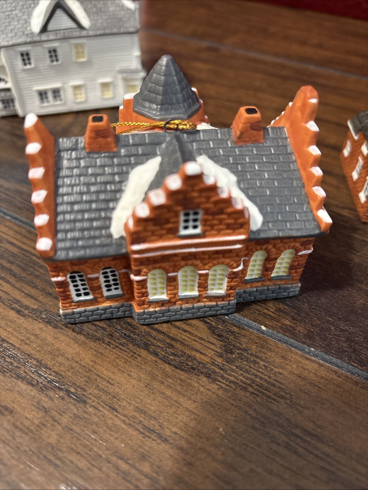 Hawthorne Porchlight “Rockwell’s Christmas On Main Street” Complete Set Of 8