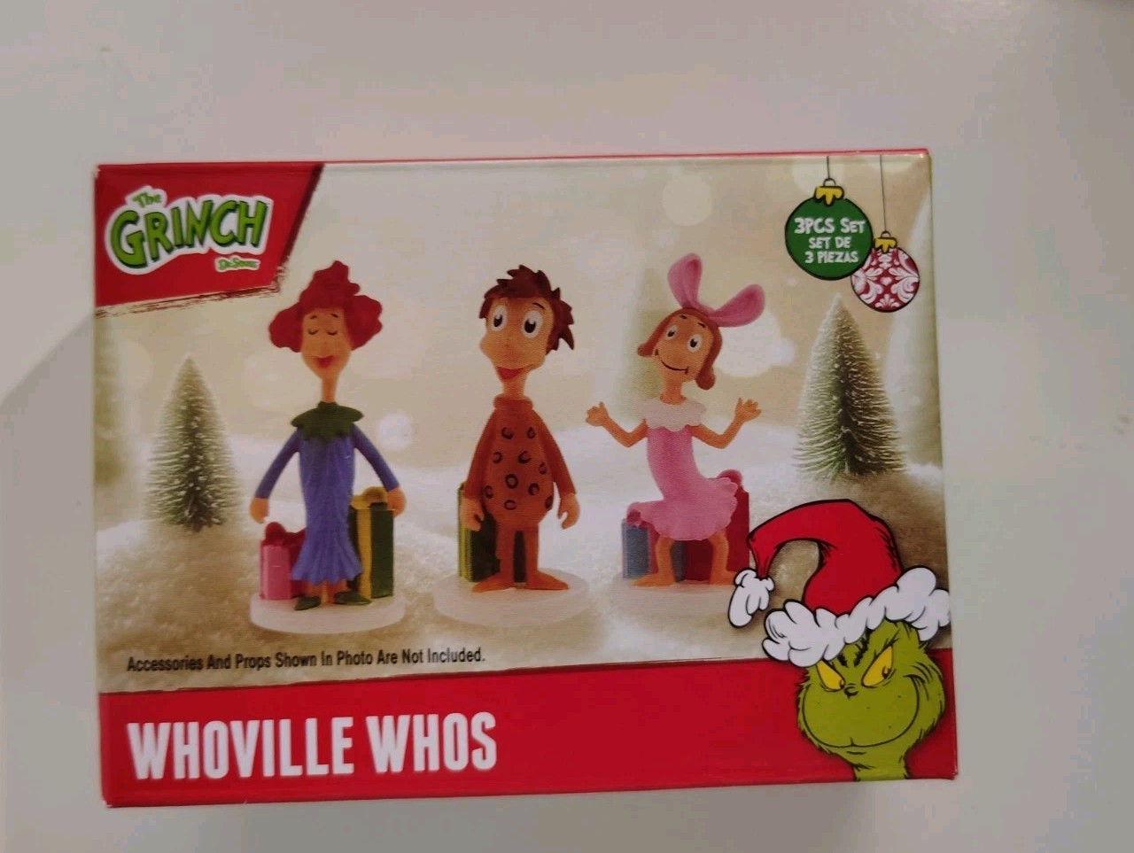 The Grinch Dr. Seuss Mini Whoville Whos Figures 2025 New In Box