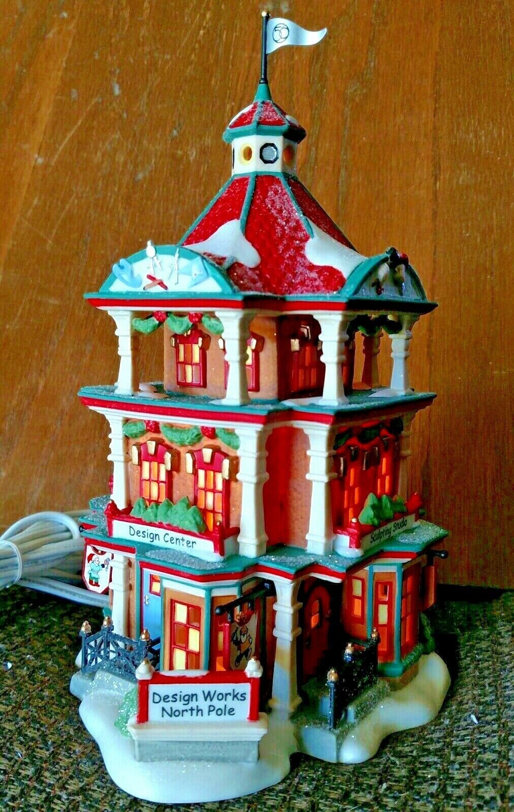 Design Works 25th Anniv LE #56733 Department 56 North Pole-BUYER GUARANTEE