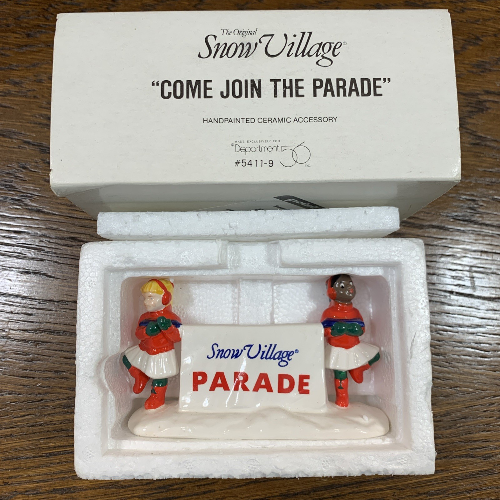 Department 56 Snow Village “Come Join The Parade” #5411-9