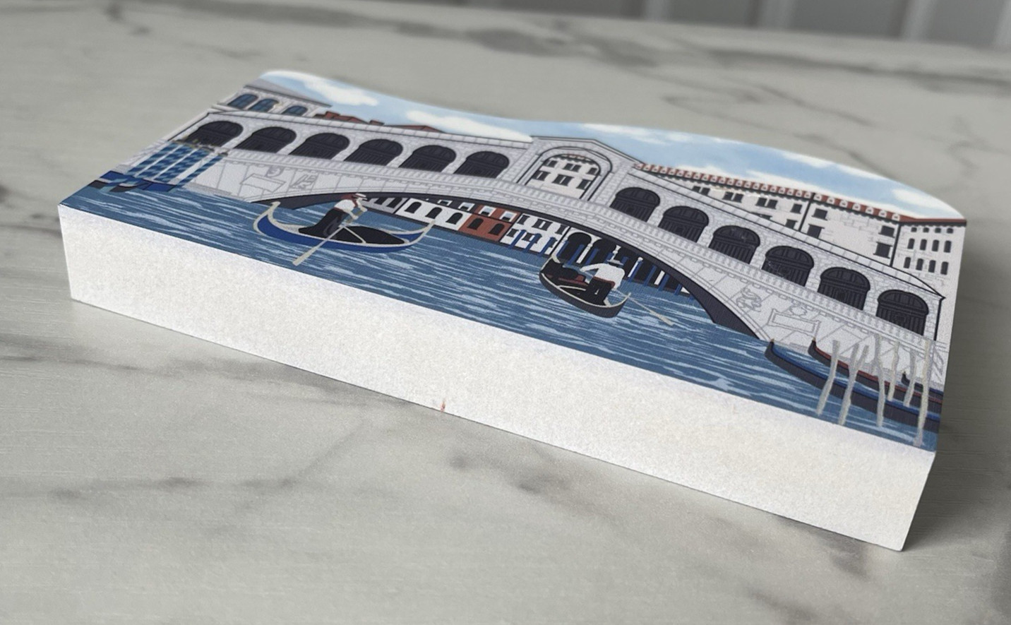 Cat’s Meow Venice ITALY Rialto Bridge Int’l Village III Shelf Sitter Signed