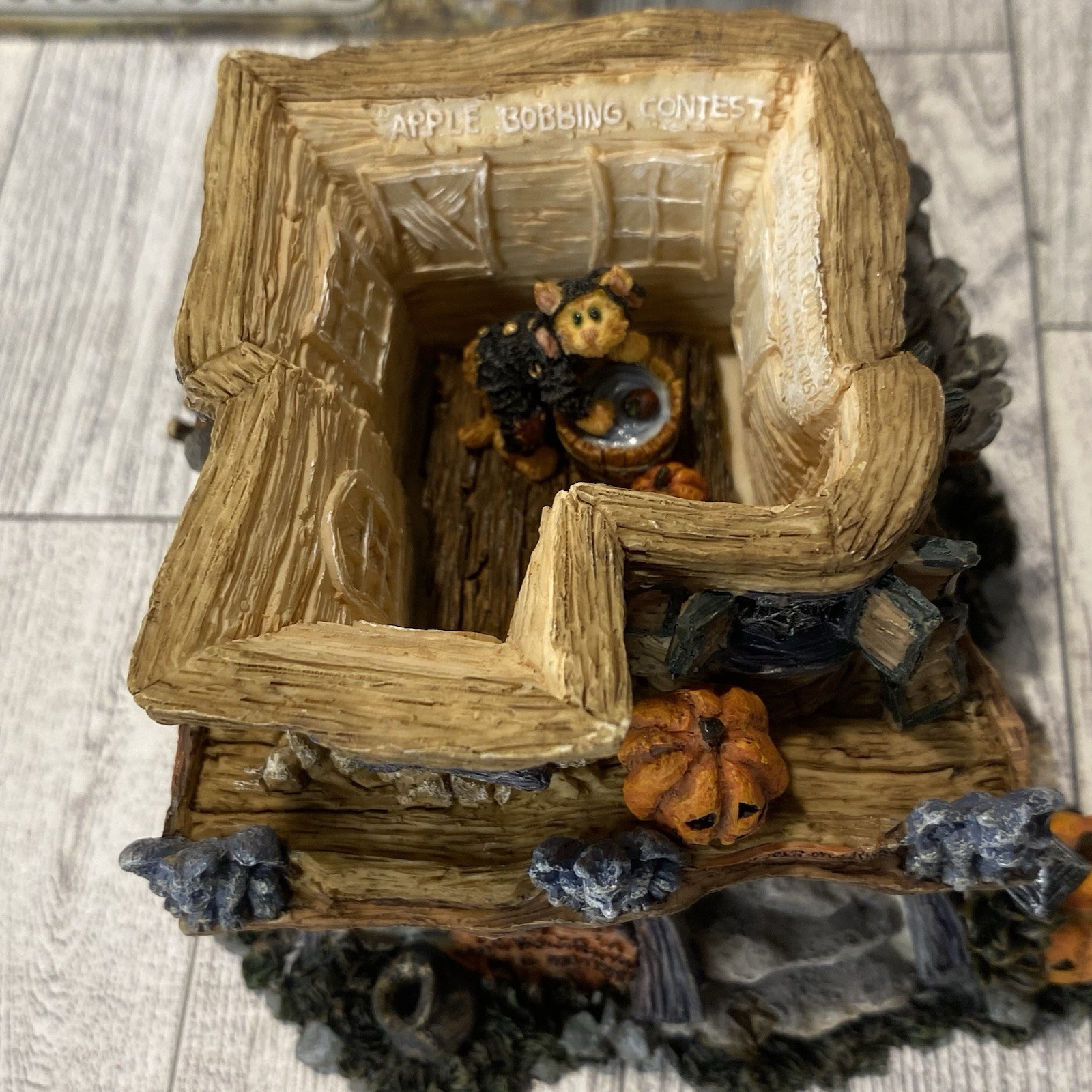 Punky Boobear’s Haunted Halloween House Boyds Bearly Built Village OG Box 19012