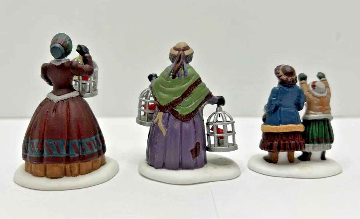 The Bird Seller Department 56 #5803-3 Heritage Village Collection Acc Vintage