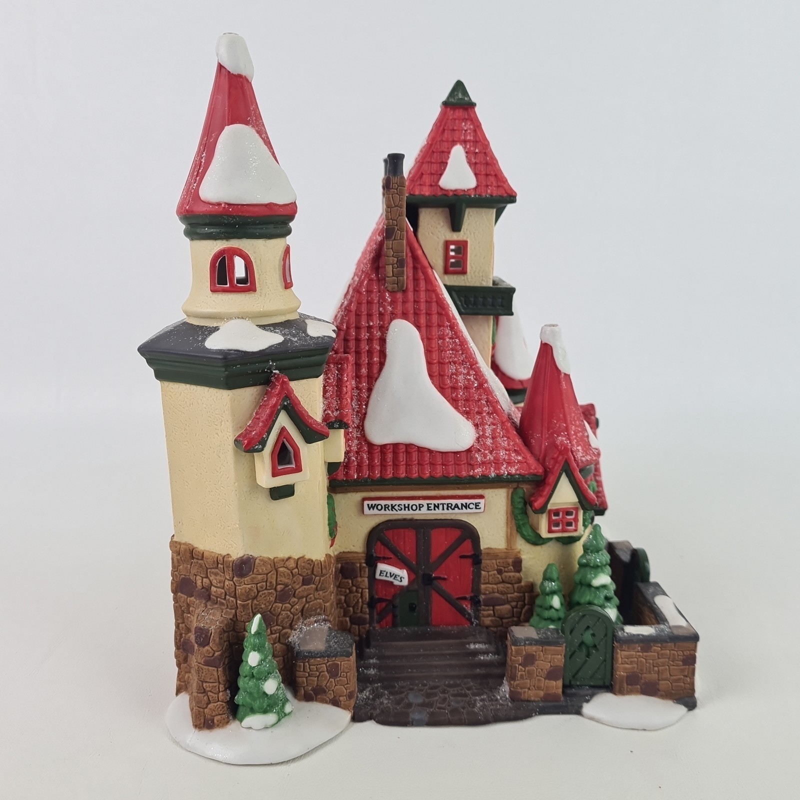 Department 56 “Route 1 North Pole Home Of Mr Claus” 56391 Porcelain Village