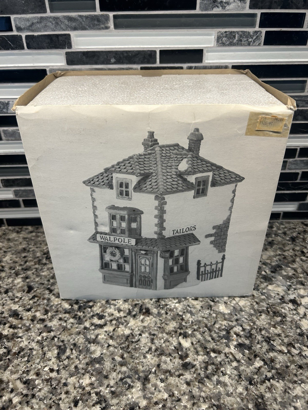 Dept 56 Dickens Village Walpole Tailors #5926-9 Original Box
