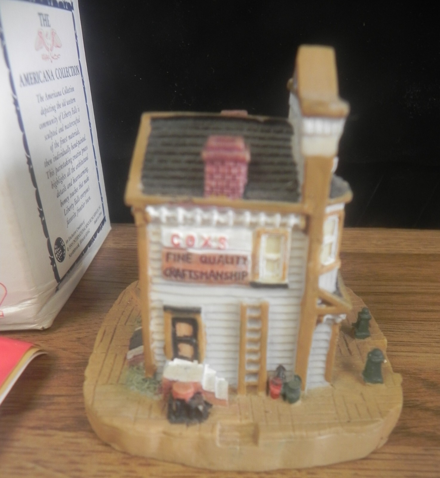 1993 The Americana Collection Liberty Falls COX FURNITURE AND UNDERTAKERS