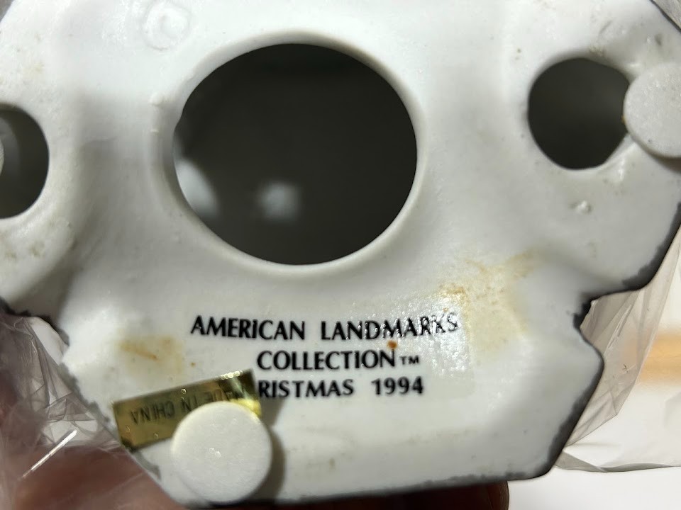 American Landmarks Collection, set of three old time village stores.
