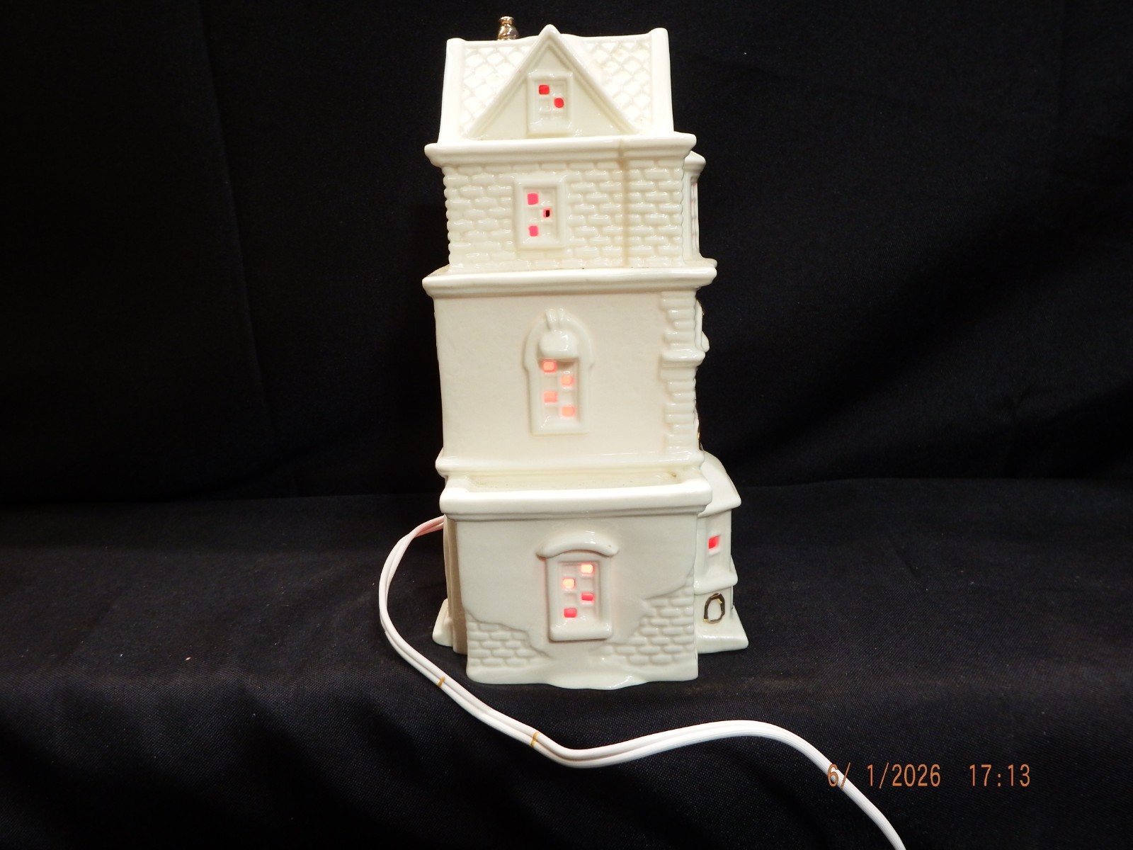 Timeless Inspirations Radiance Collection 9″ Christmas Village Church-C388