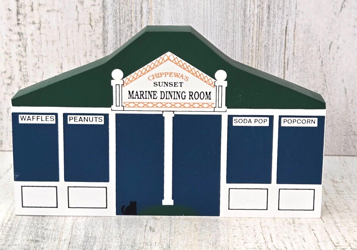 Cat’s Meow Village Chippewa Lake Series Ohio Pavilion Sunset Marine Dining Room