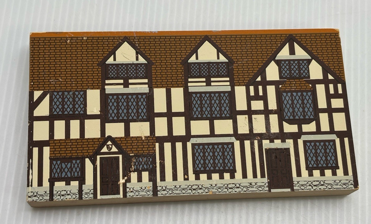 Vtg Cat’s Meow Village Cotswold Village Shakespeare’s Birthplace Stratford Avon
