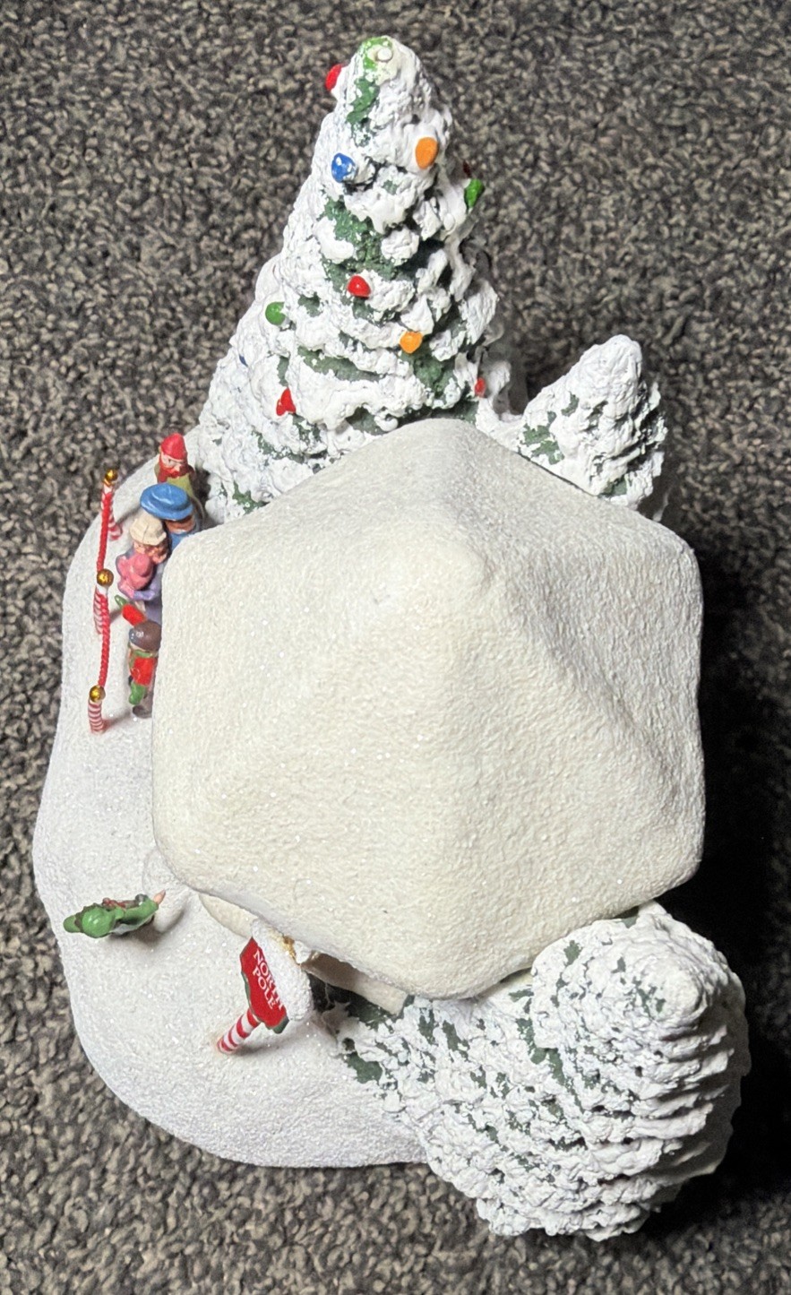 1993 Teleflora Thomas Kinkade “ST NICHOLAS CIRCLE” CHRISTMAS Village Lighted