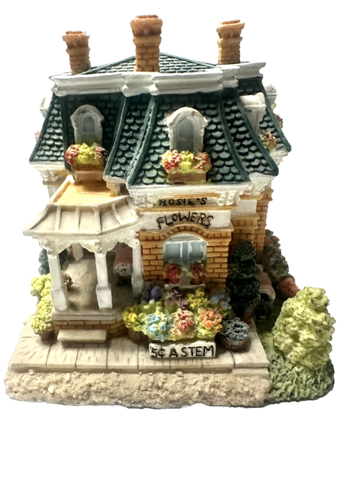 Liberty Falls- Rosie’s Flower Shop, 1999, HSE3a, No Box.