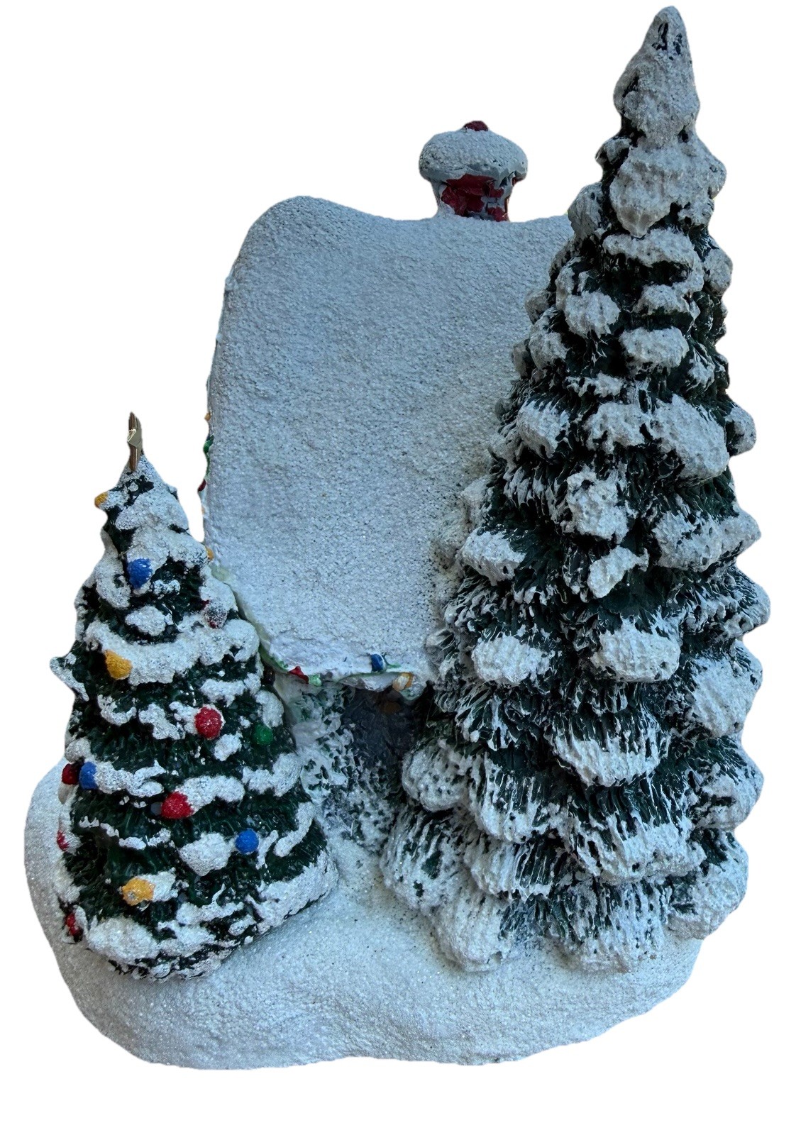 Thomas Kinkade Stillwater Cottage Christmas Village House Teleflora Light Up Vtg