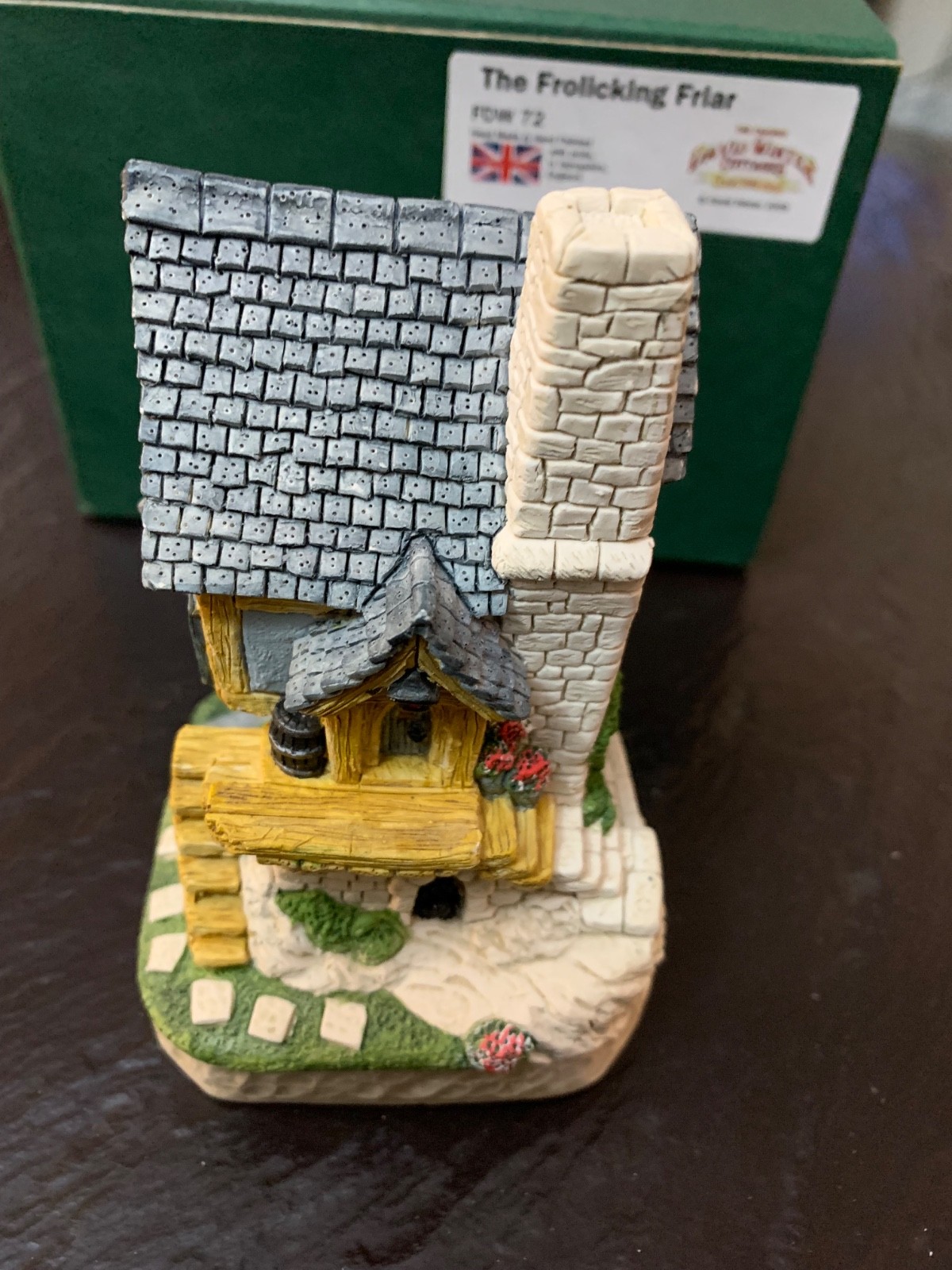 David Winter Frolicking Frair Handmade and Hand painted FDW 72 2009