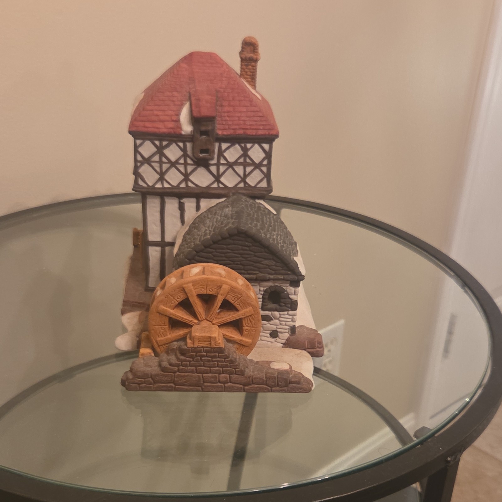 Blythe Pond Ceramic Christmas Village House Hand Painted Multicolor Seasonal