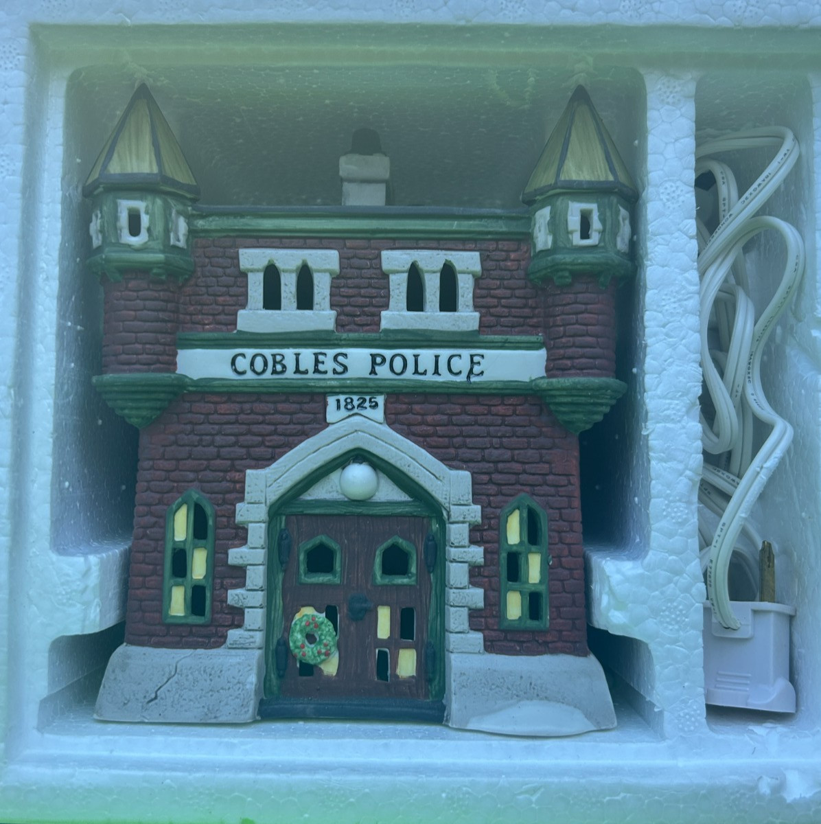 Dept 56 Heritage Village Dickens Village Cobles Police Station