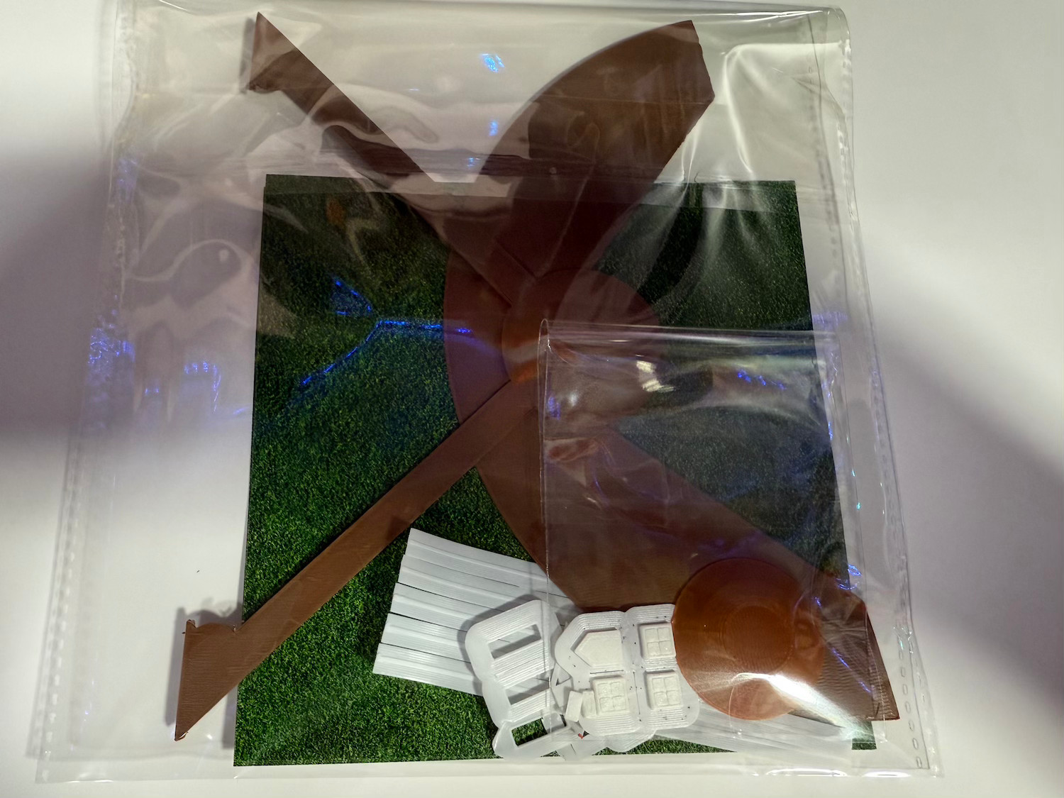 Small Baseball Field for Collectible Villages – Unique Feature for Dept 56 Lemax