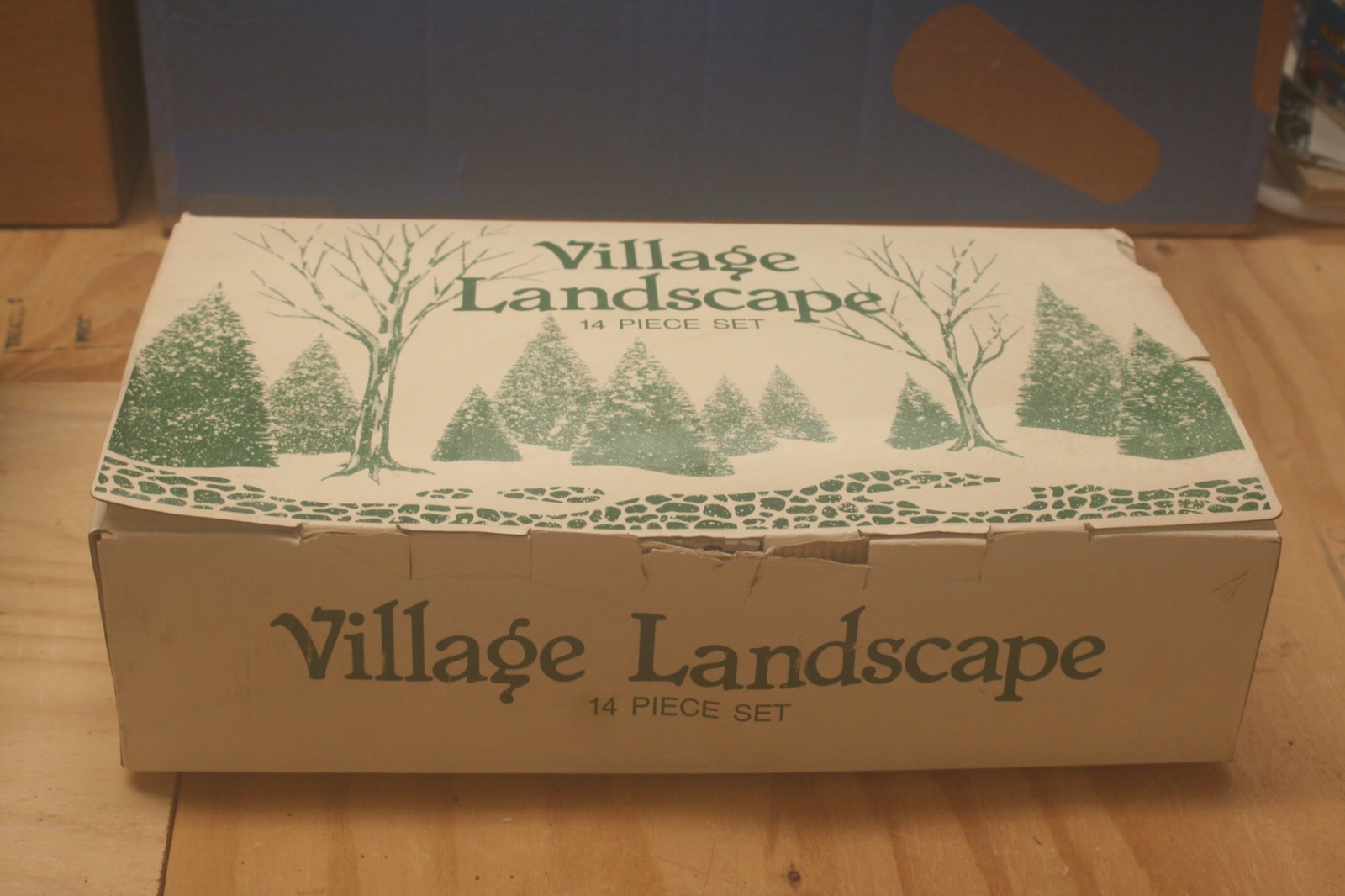 DEPT 56 VILLAGE LANDSCAPE 14+ PIECE SET #52590