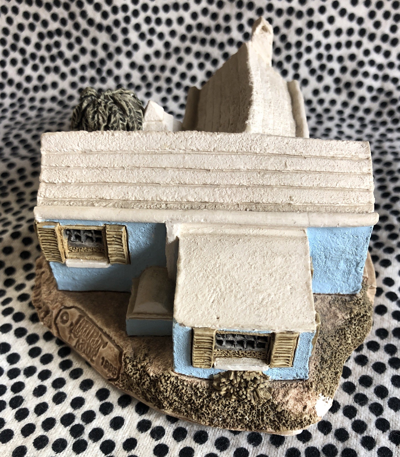 Lilliput Lane Bermuda Cottage 1985 Diorama Miniature Signed Handmade Cumbria