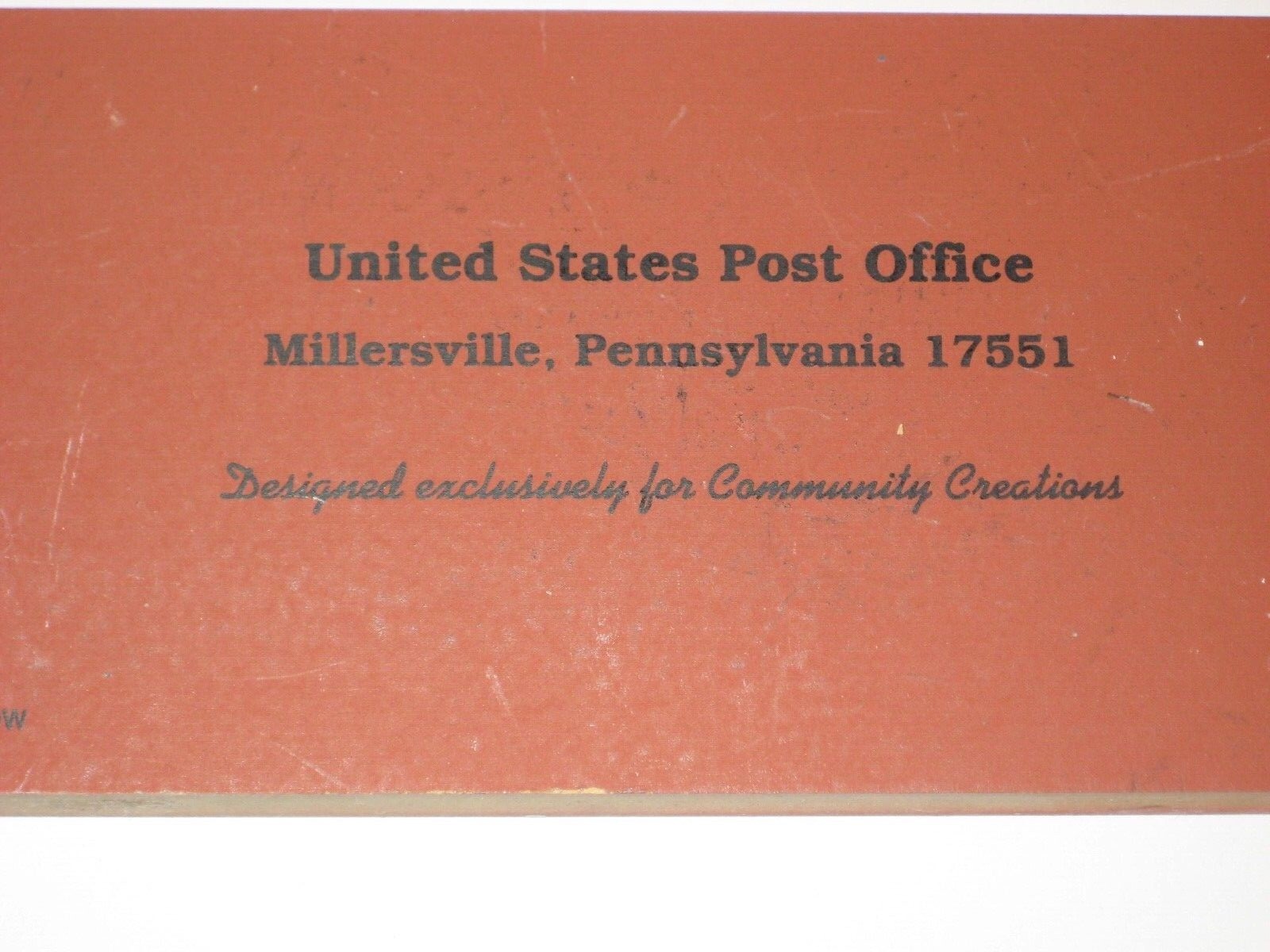 The Cat’s Meow. United States Post Office. Millersville, PA 17552
