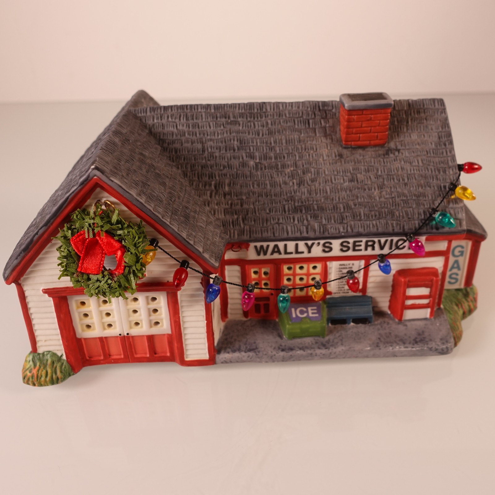 Hawthorne Village Welcome to Mayberry Lighted Wally’s Filling Station with Light