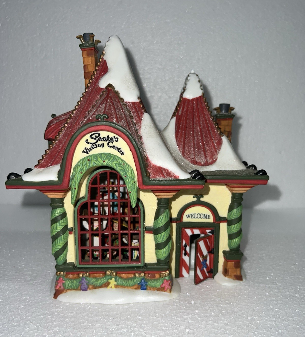 Dept. 56 – Santa’s Visiting Center – 1999 – No Box – Tested