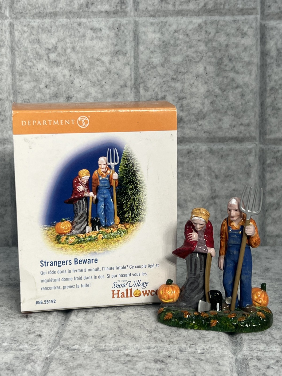Department 56 Snow Village Strangers Beware 56.55192