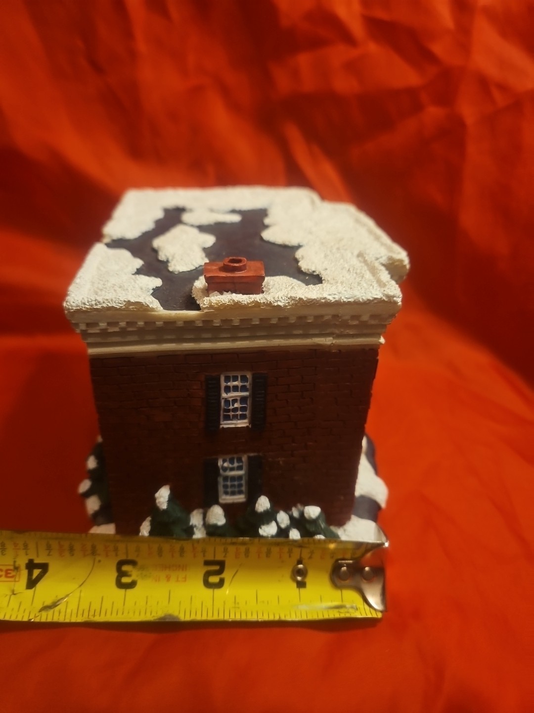 2 Christmas Village Building- One City Hall. Yemi On Bottom