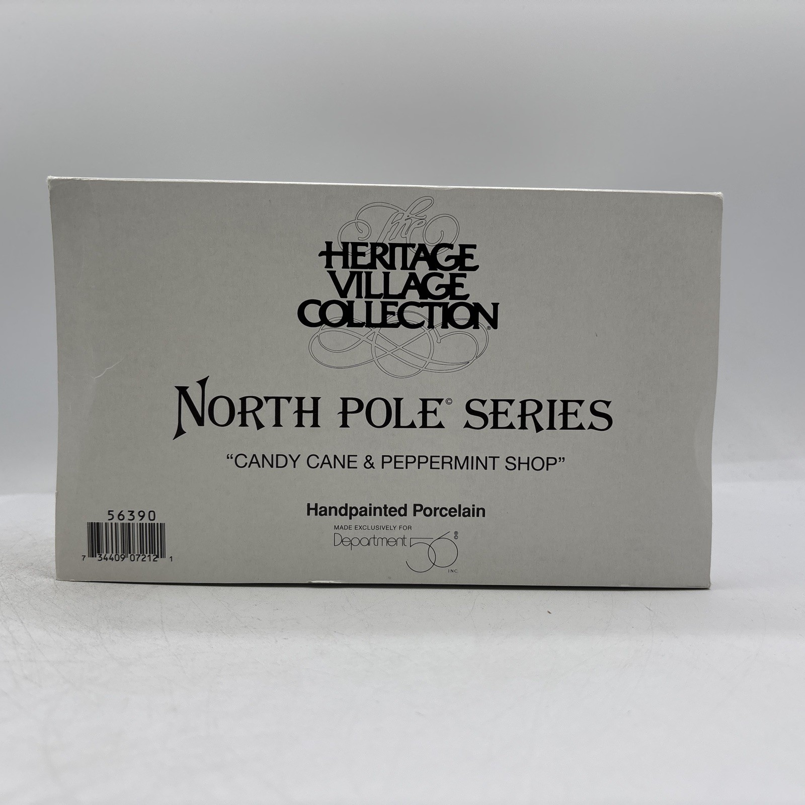 Dept 56 1996 Vintage HVC North Pole Series Candy Cane & Peppermint Shop 56390