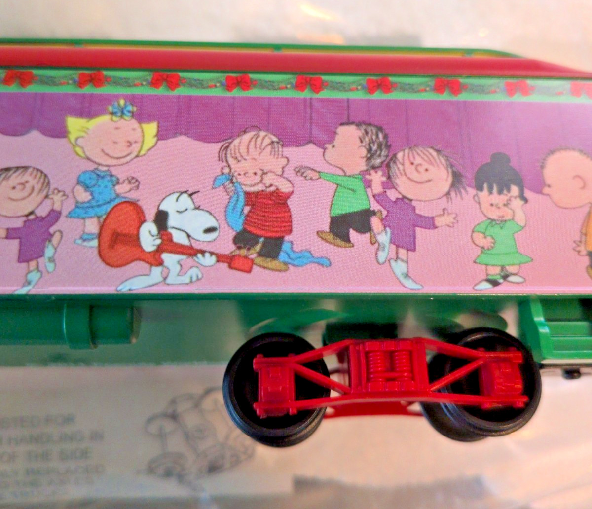 Peanuts Christmas Express Train Combine Car H. V. “Christmas Time Is Here COA