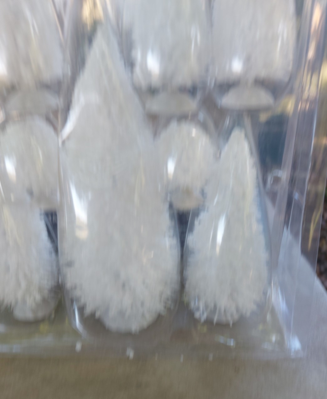 HOLIDAY INSPIRATIONS Christmas Village Snow Trees 9 Pk