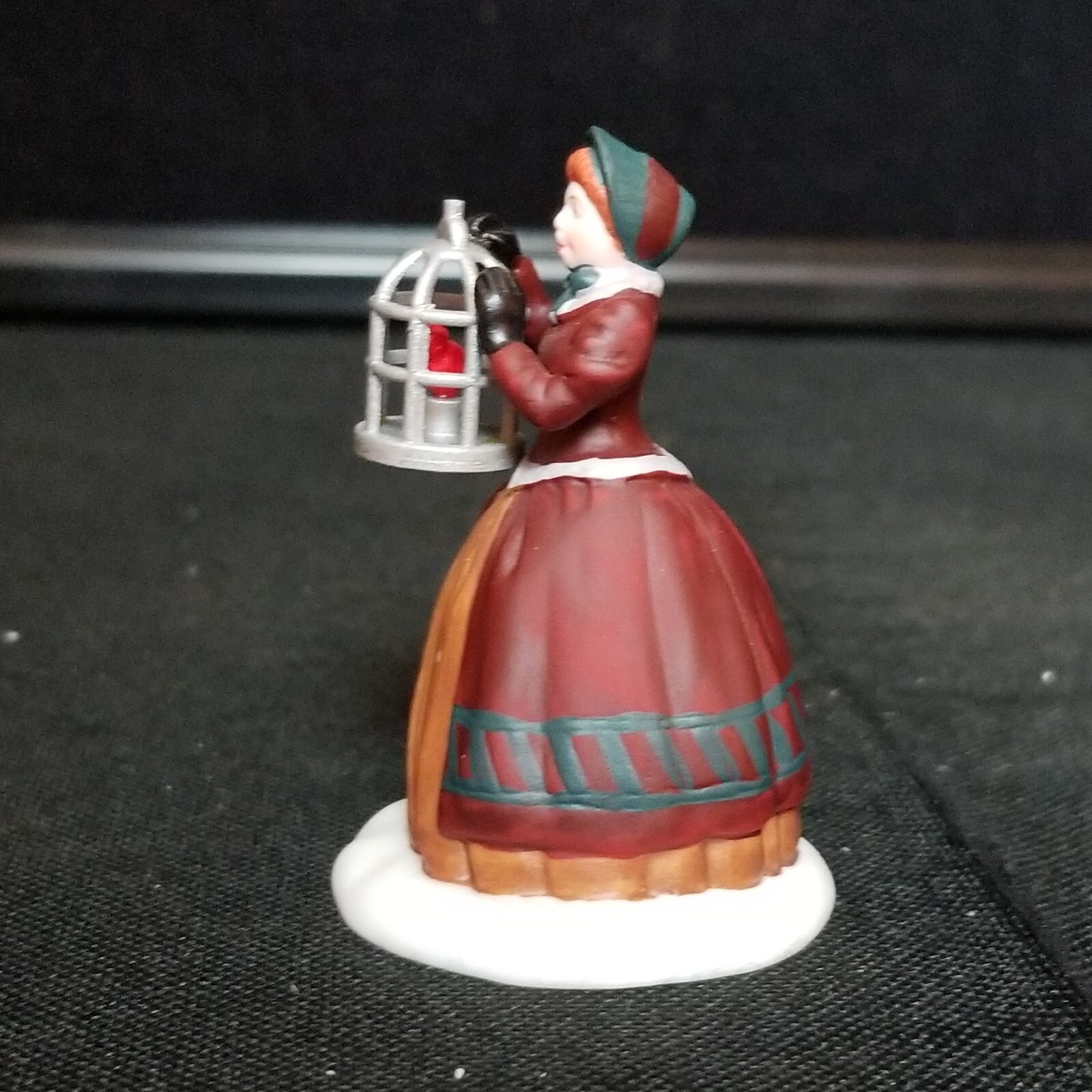 Vtg Dept 56 Heritage Village The Bird Seller Figure Set 5803-3