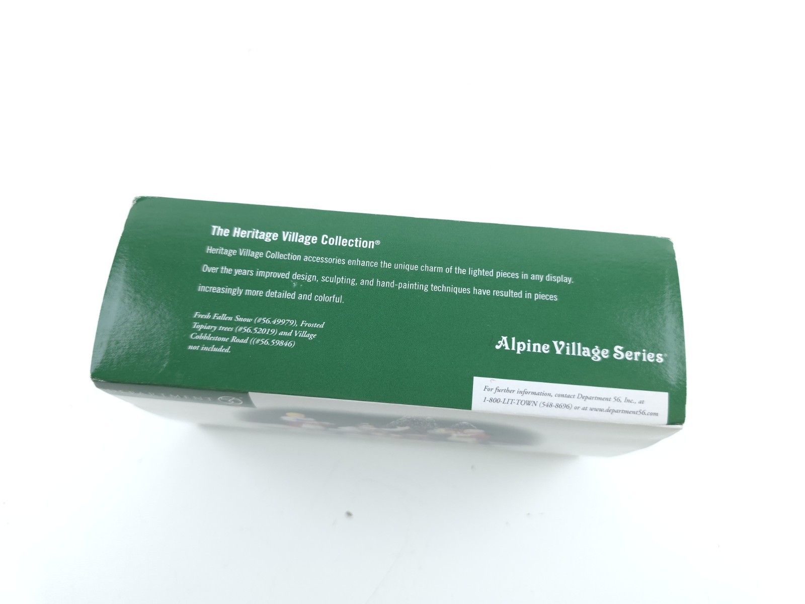 Dept 56 Alpine Village Set of 3 AT THE OCTOBERFEST #56302 Original Box & Sleeve