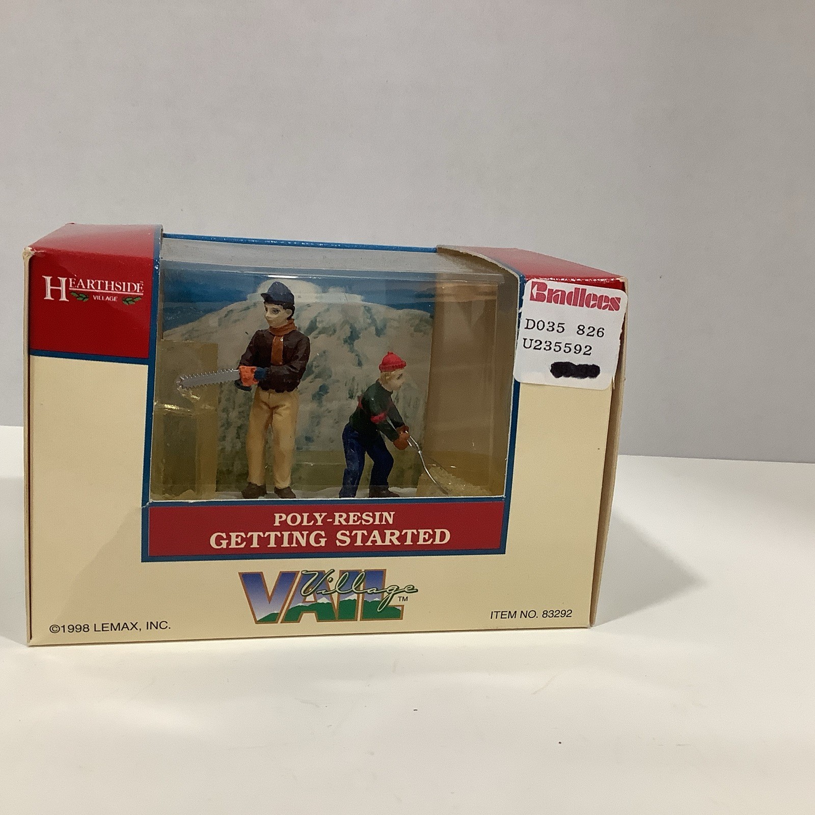 Lemax Hearthside Vail Village #83292 Accessory Getting Started 1998