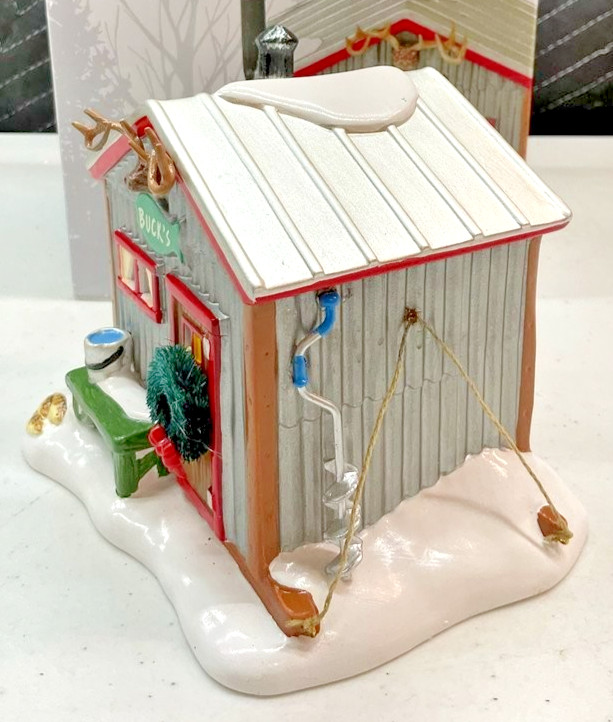 Dept 56 Snow Village, Buck’s Fish Shack 6000640 Ltd. Edition RET NEW – FREE SHIP