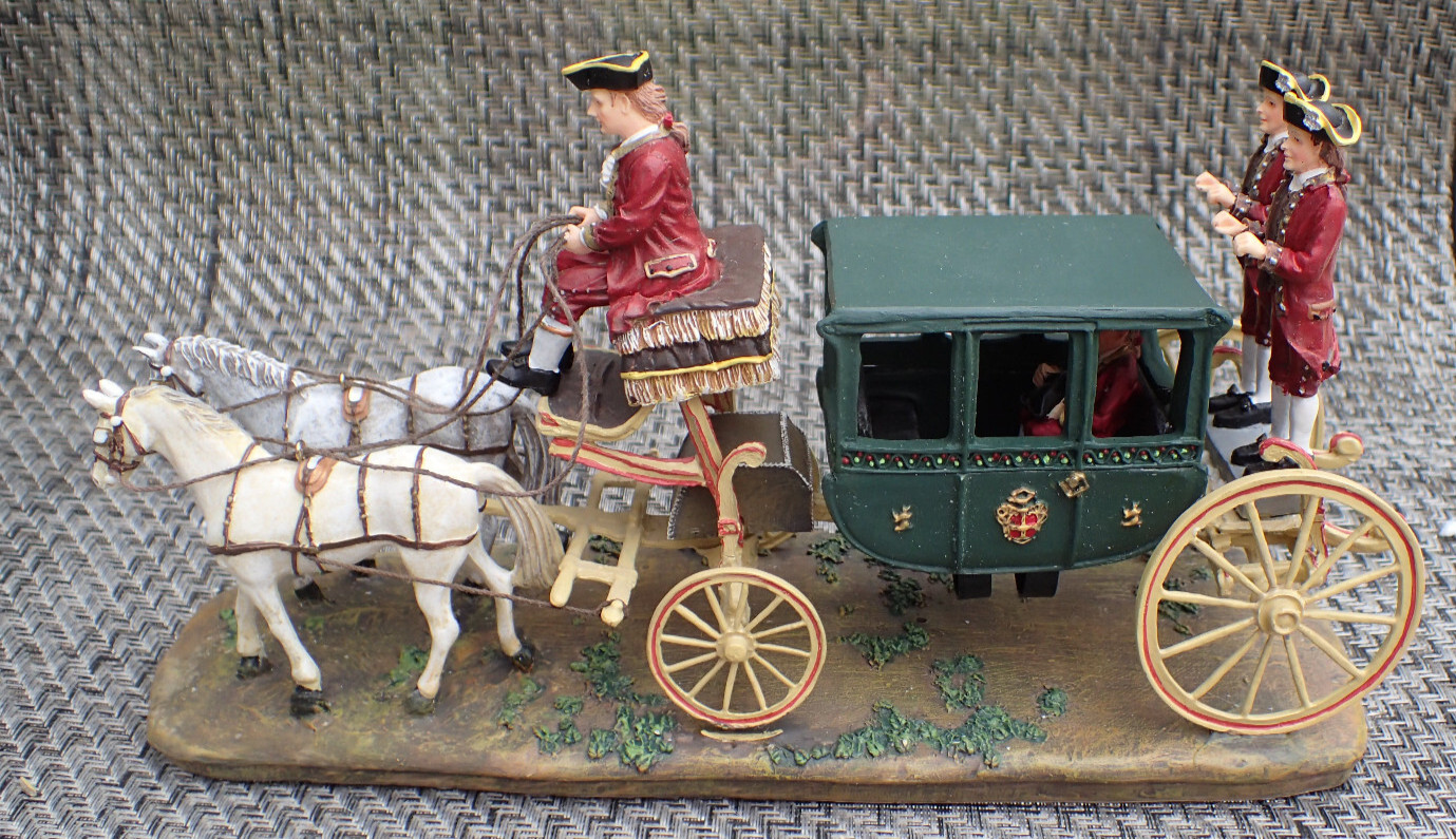 DEFECTIVE RANDOLPH CARRIAGE COLONIAL WILLIAMSBURG VILLAGE COLLECTION IN G3D