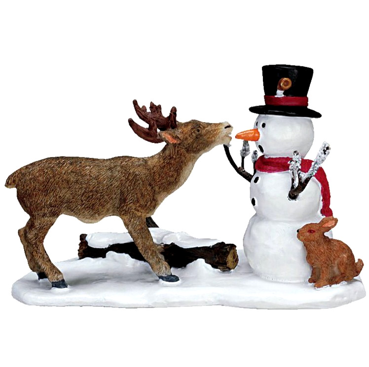 Lemax SNACK TIME # 72405 Christmas Village Figurines 2007 New Retail Packaging